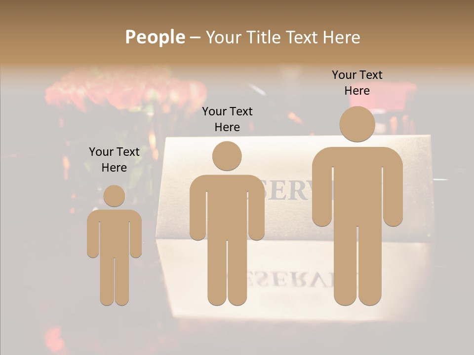 Private Sign Reserved PowerPoint Template