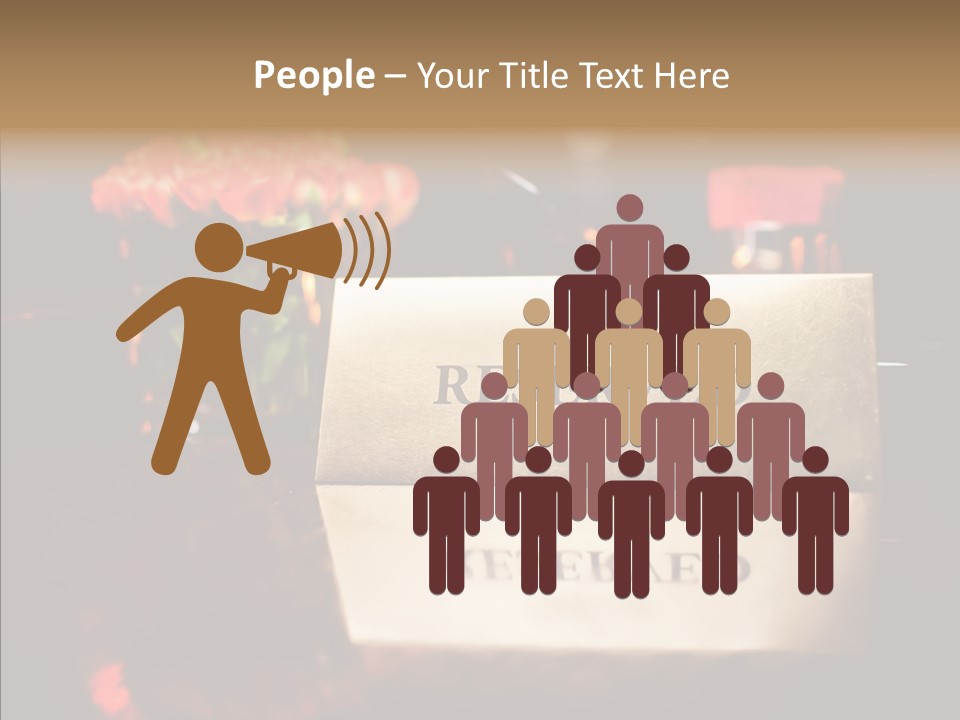 Private Sign Reserved PowerPoint Template