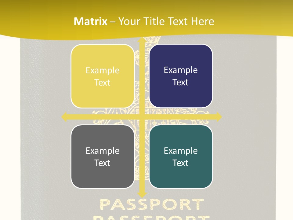 Mint Official Dark Blue PowerPoint Template