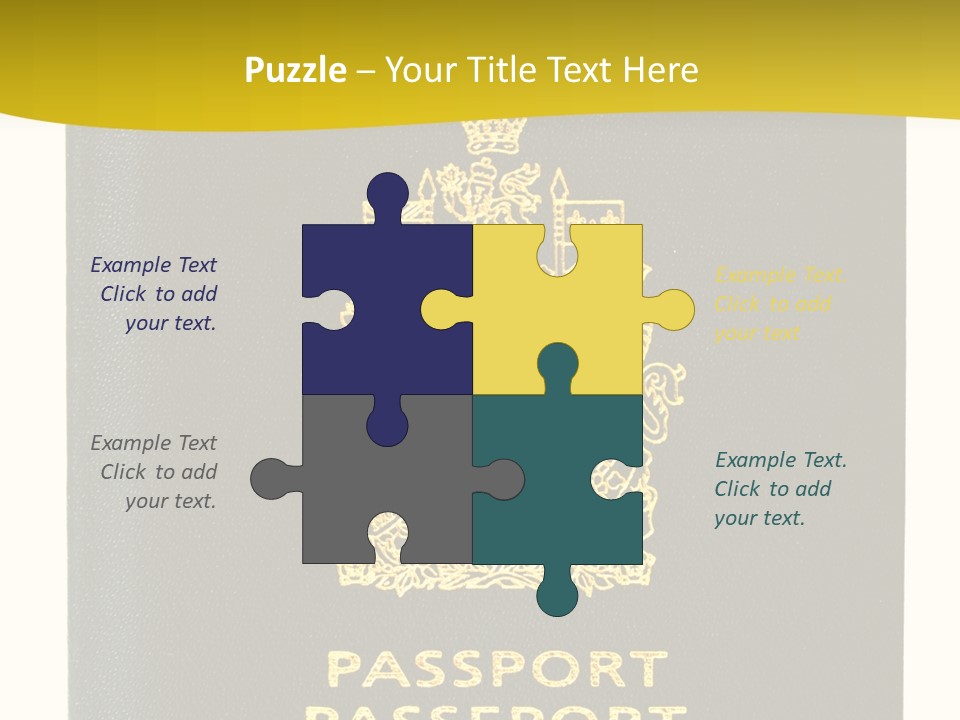 Mint Official Dark Blue PowerPoint Template