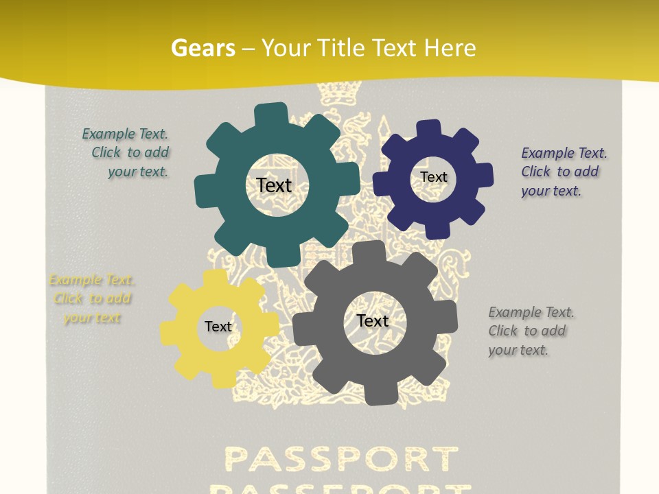 Mint Official Dark Blue PowerPoint Template