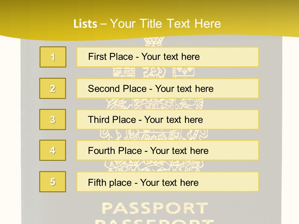 Mint Official Dark Blue PowerPoint Template