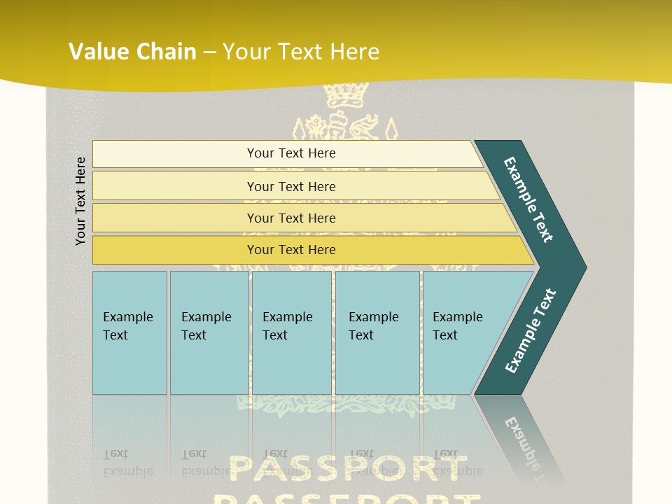 Mint Official Dark Blue PowerPoint Template