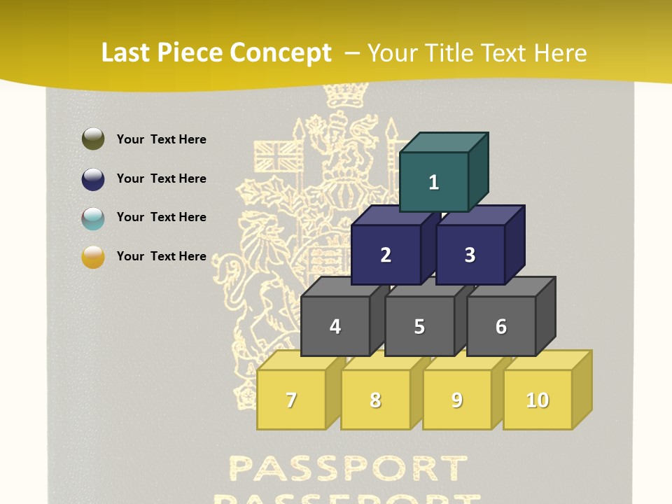 Mint Official Dark Blue PowerPoint Template