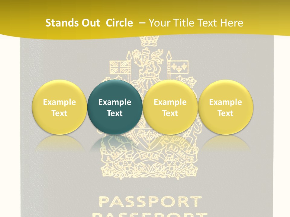 Mint Official Dark Blue PowerPoint Template