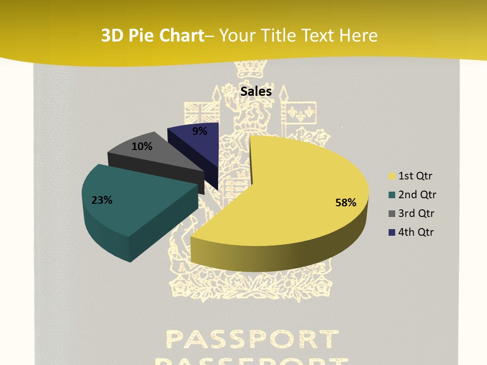 Mint Official Dark Blue PowerPoint Template