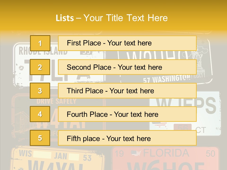 Traffic Template New PowerPoint Template