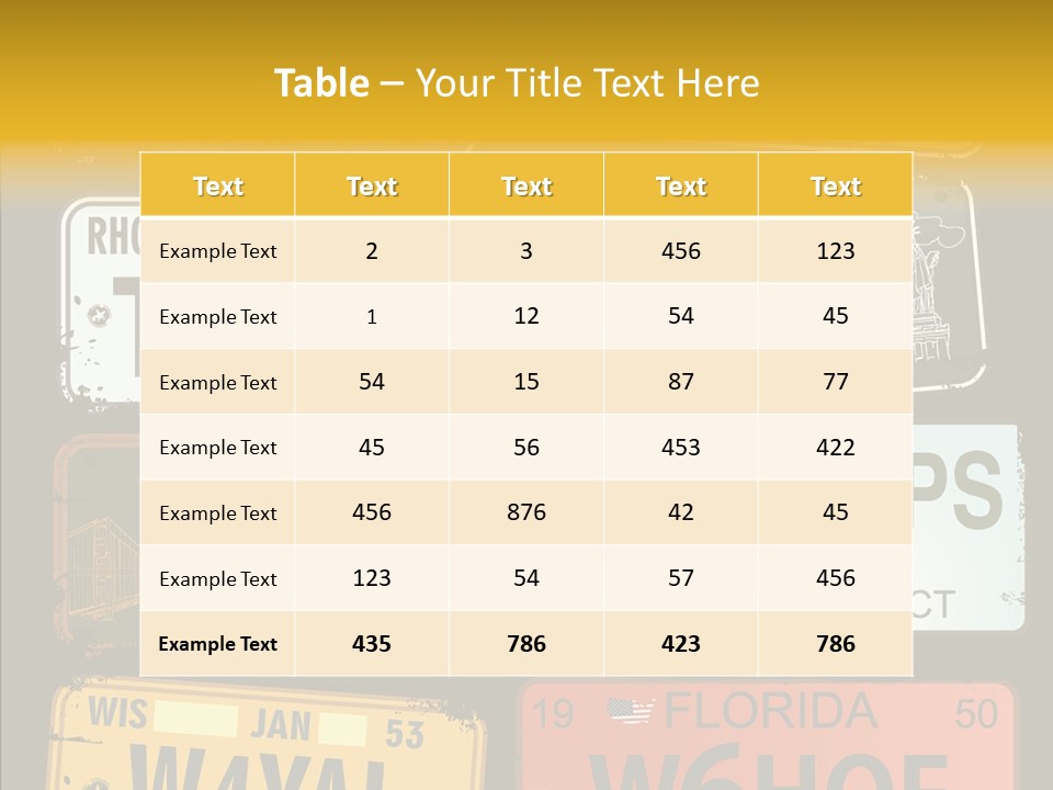 Traffic Template New PowerPoint Template
