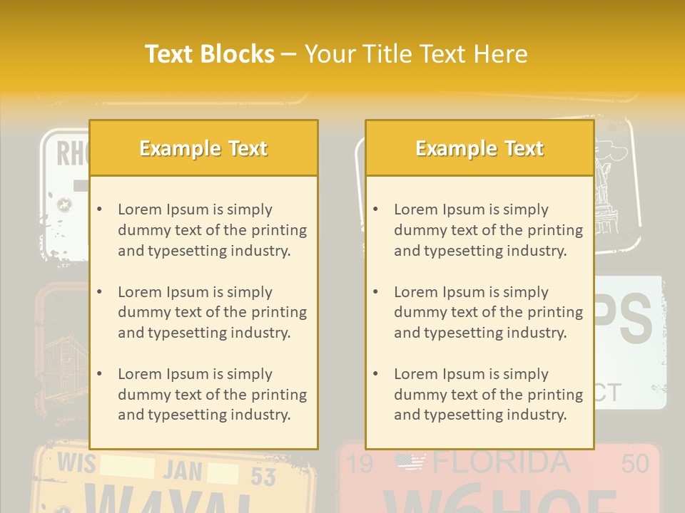 Traffic Template New PowerPoint Template
