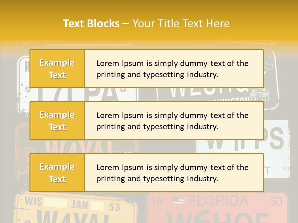 Traffic Template New PowerPoint Template