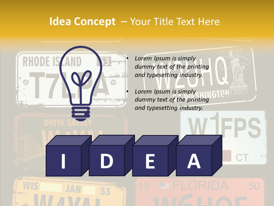 Traffic Template New PowerPoint Template