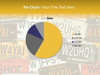 Road Retro State PowerPoint Template