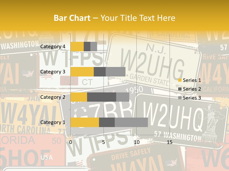 Road Retro State PowerPoint Template