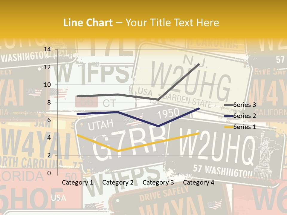 Road Retro State PowerPoint Template
