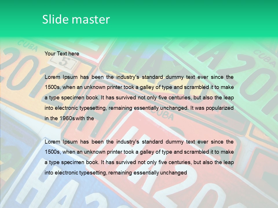 Plate Collaboration Display PowerPoint Template