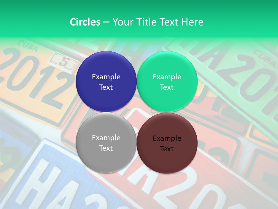 Plate Collaboration Display PowerPoint Template