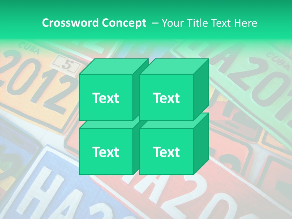 Plate Collaboration Display PowerPoint Template