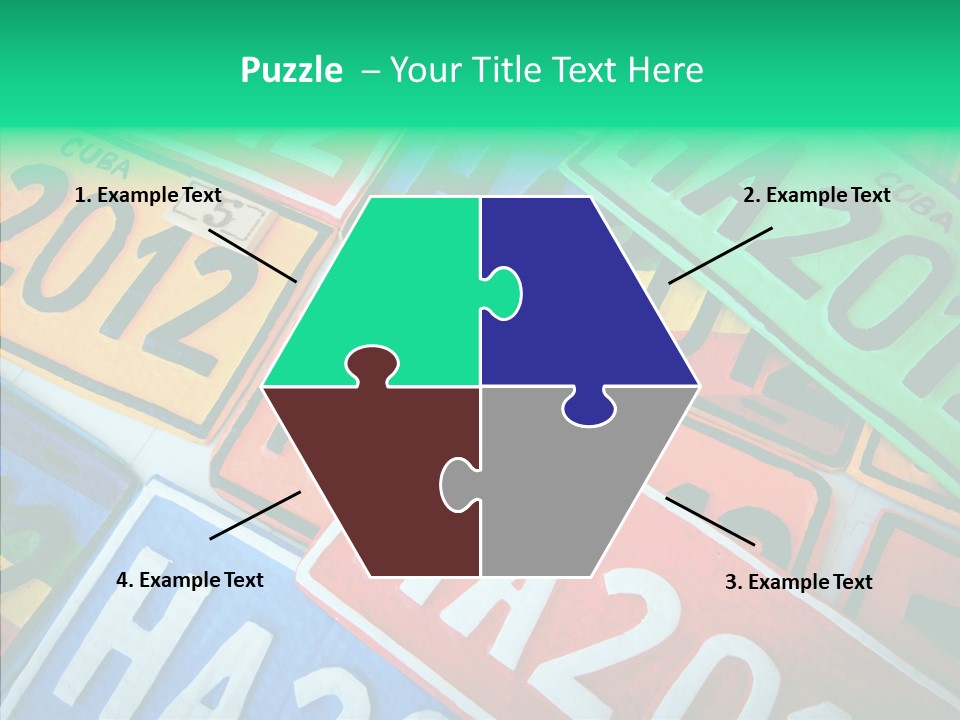Plate Collaboration Display PowerPoint Template