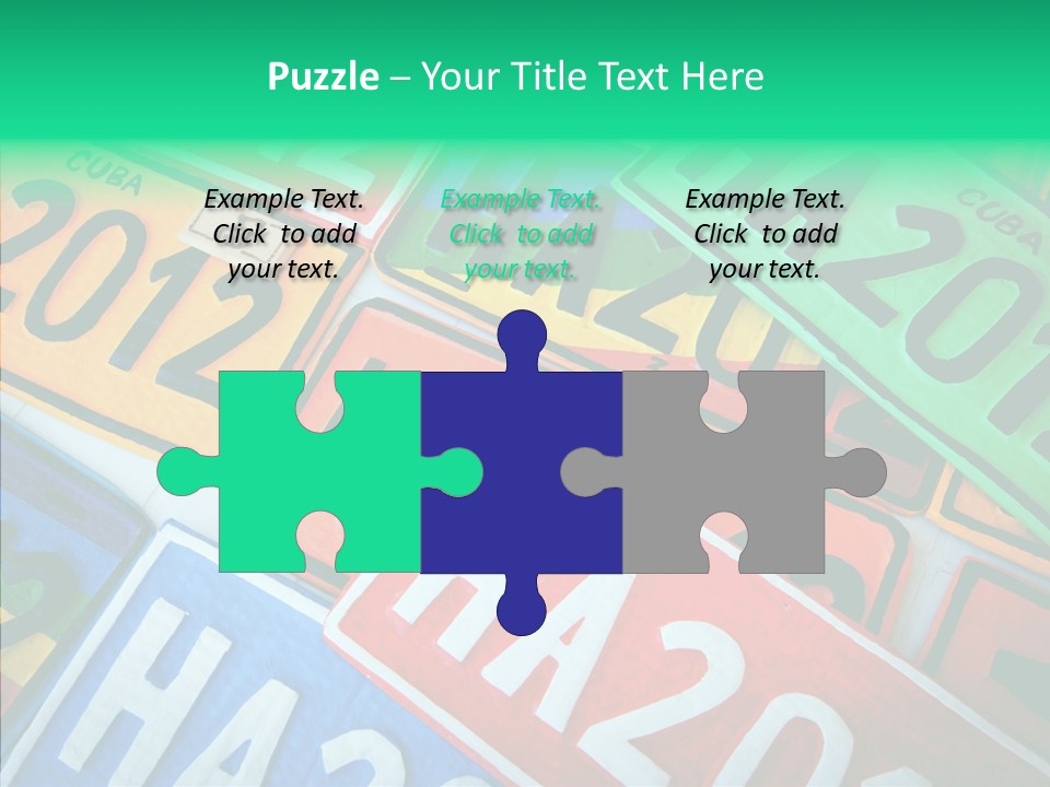 Plate Collaboration Display PowerPoint Template