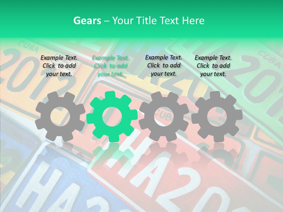 Plate Collaboration Display PowerPoint Template