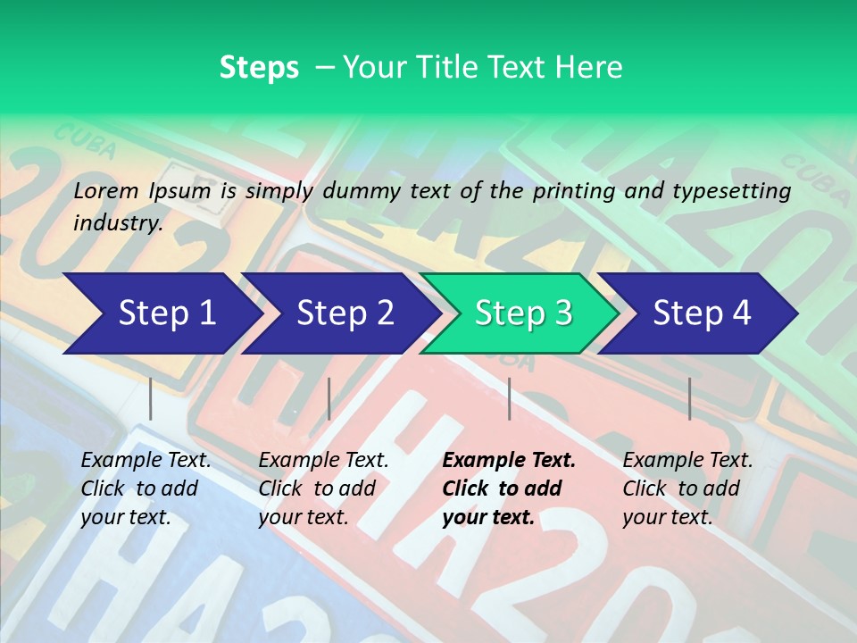 Plate Collaboration Display PowerPoint Template