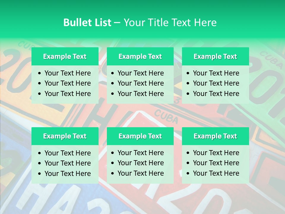 Plate Collaboration Display PowerPoint Template