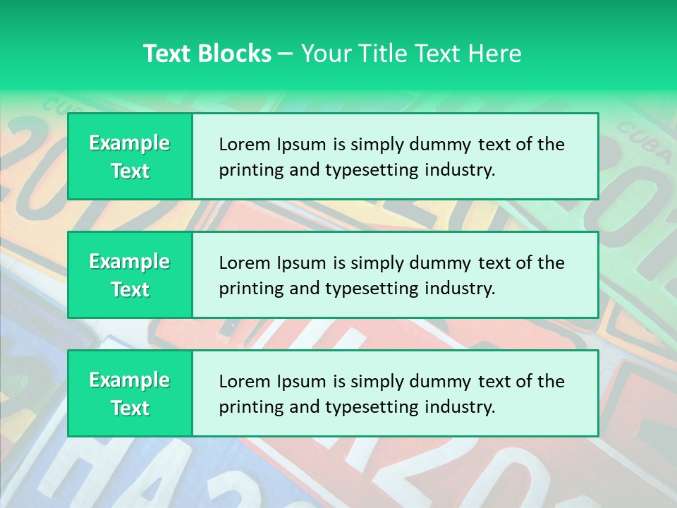 Plate Collaboration Display PowerPoint Template