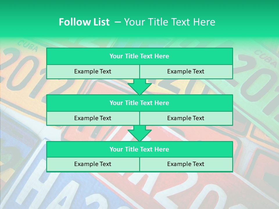 Plate Collaboration Display PowerPoint Template