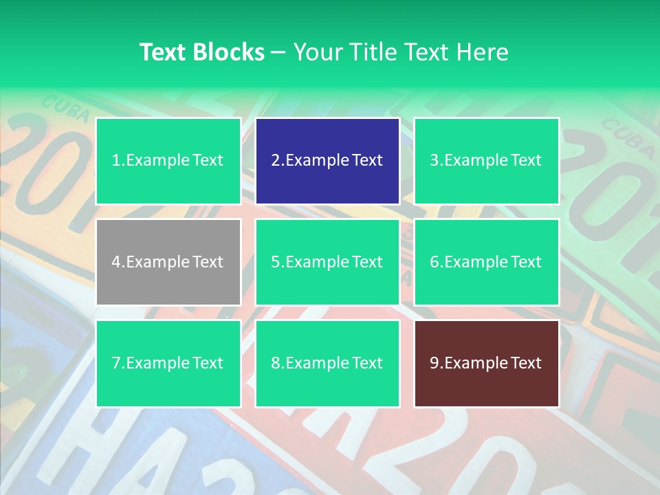 Plate Collaboration Display PowerPoint Template