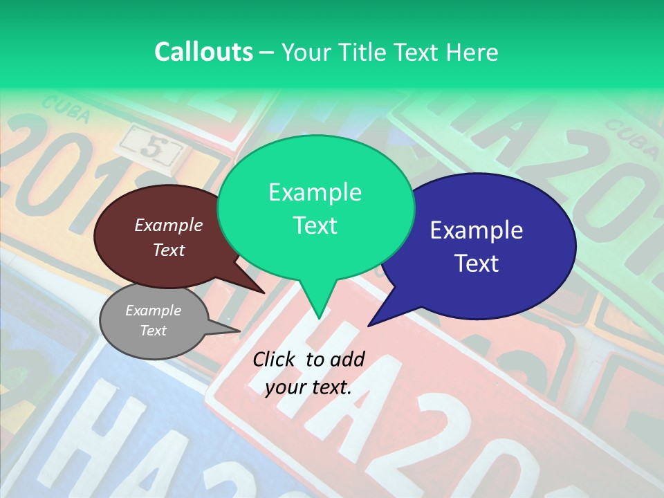 Plate Collaboration Display PowerPoint Template
