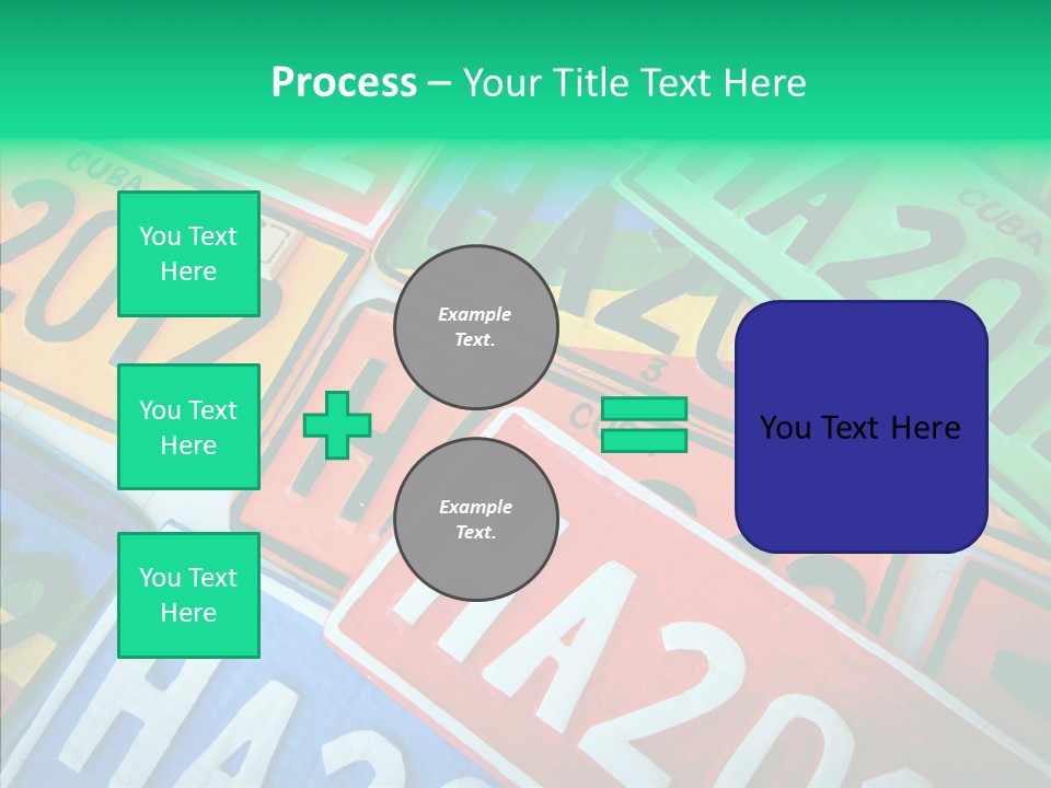 Plate Collaboration Display PowerPoint Template