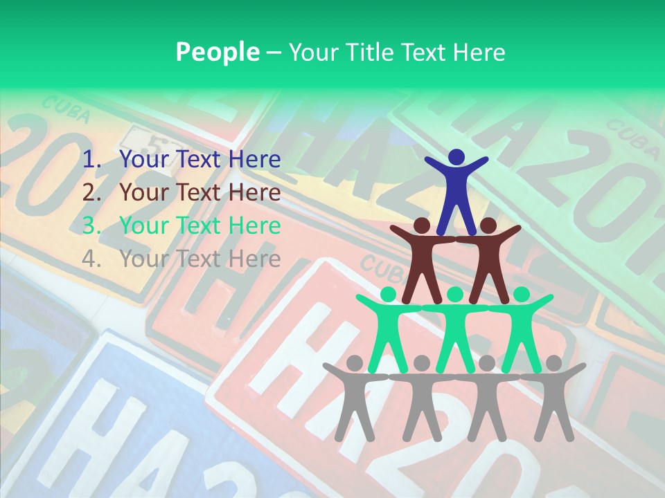 Plate Collaboration Display PowerPoint Template