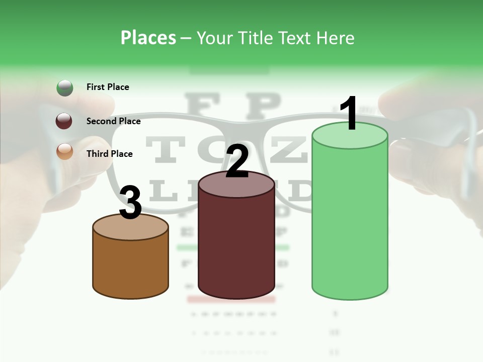 Glass Blind White PowerPoint Template