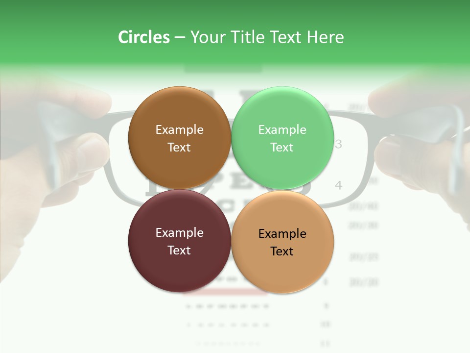 Glass Blind White PowerPoint Template