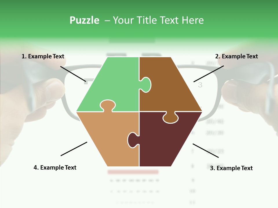 Glass Blind White PowerPoint Template
