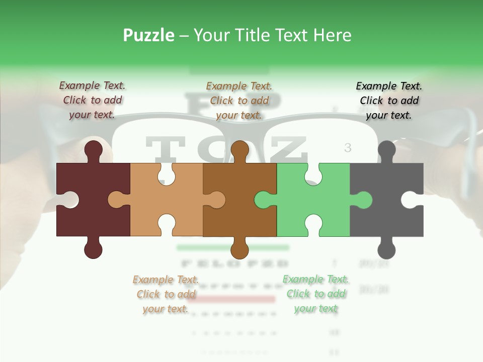 Glass Blind White PowerPoint Template