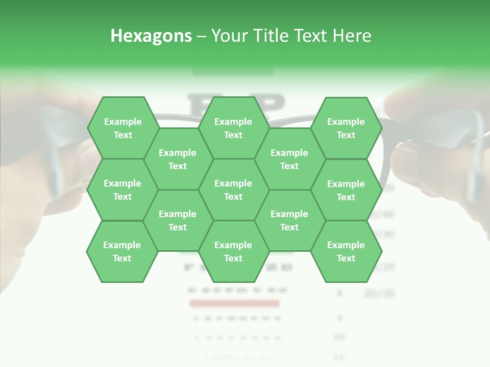 Glass Blind White PowerPoint Template