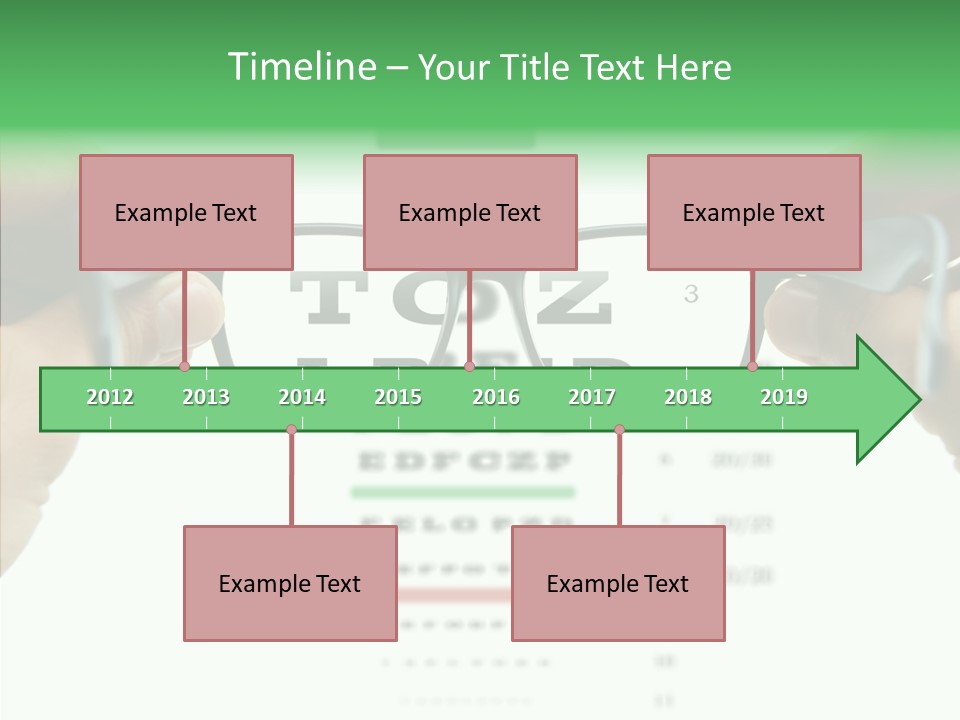 Glass Blind White PowerPoint Template