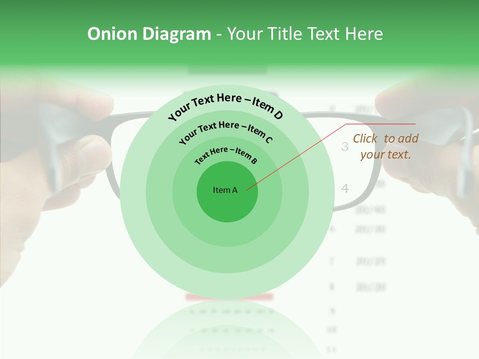 Glass Blind White PowerPoint Template