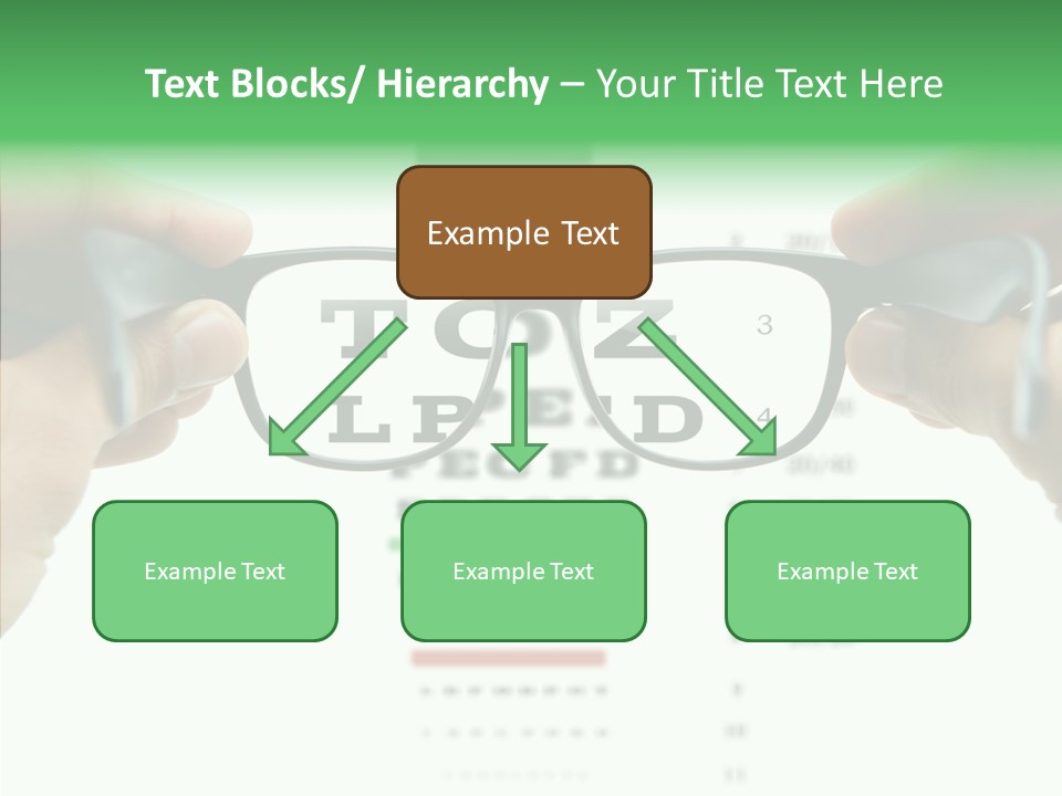 Glass Blind White PowerPoint Template