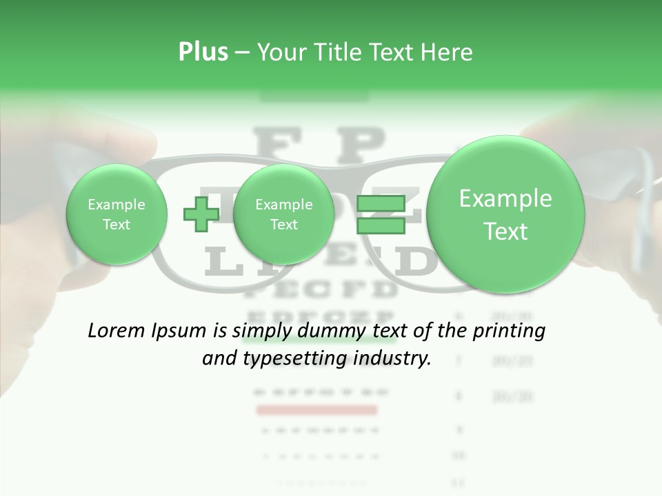 Glass Blind White PowerPoint Template