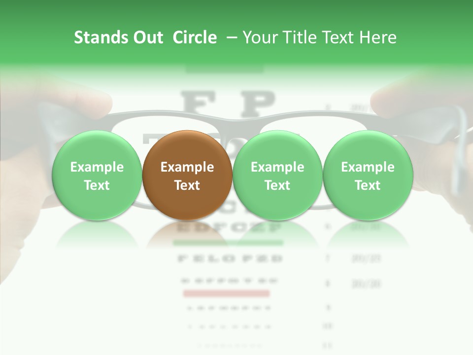 Glass Blind White PowerPoint Template