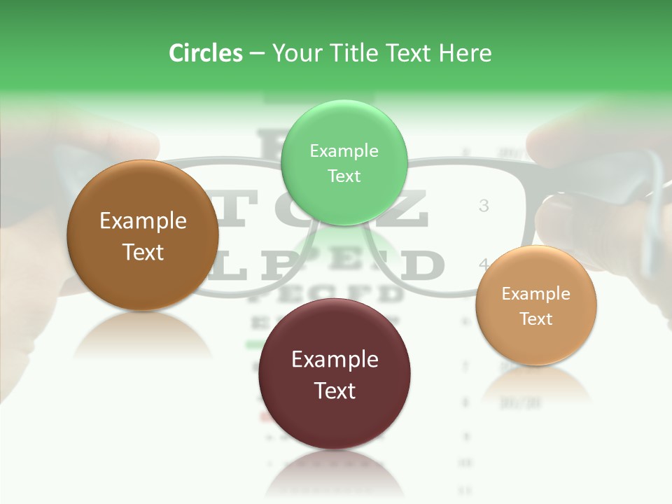 Glass Blind White PowerPoint Template