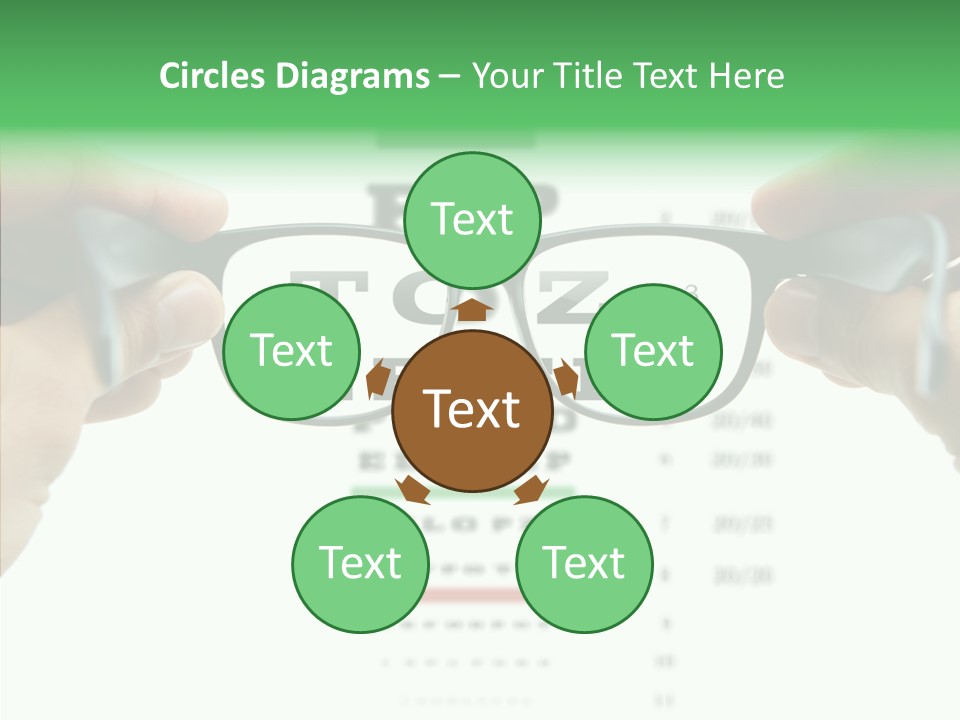 Glass Blind White PowerPoint Template