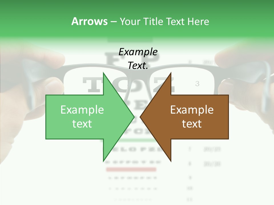 Glass Blind White PowerPoint Template