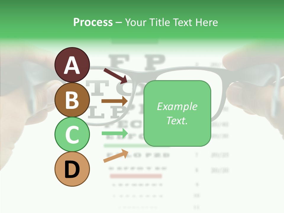 Glass Blind White PowerPoint Template