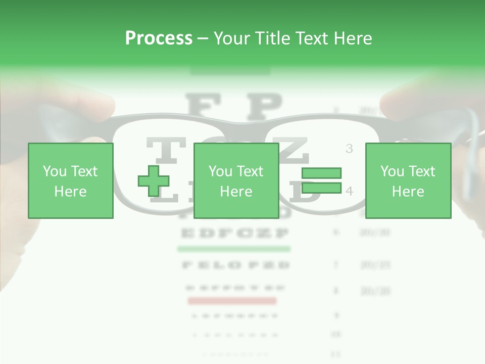 Glass Blind White PowerPoint Template