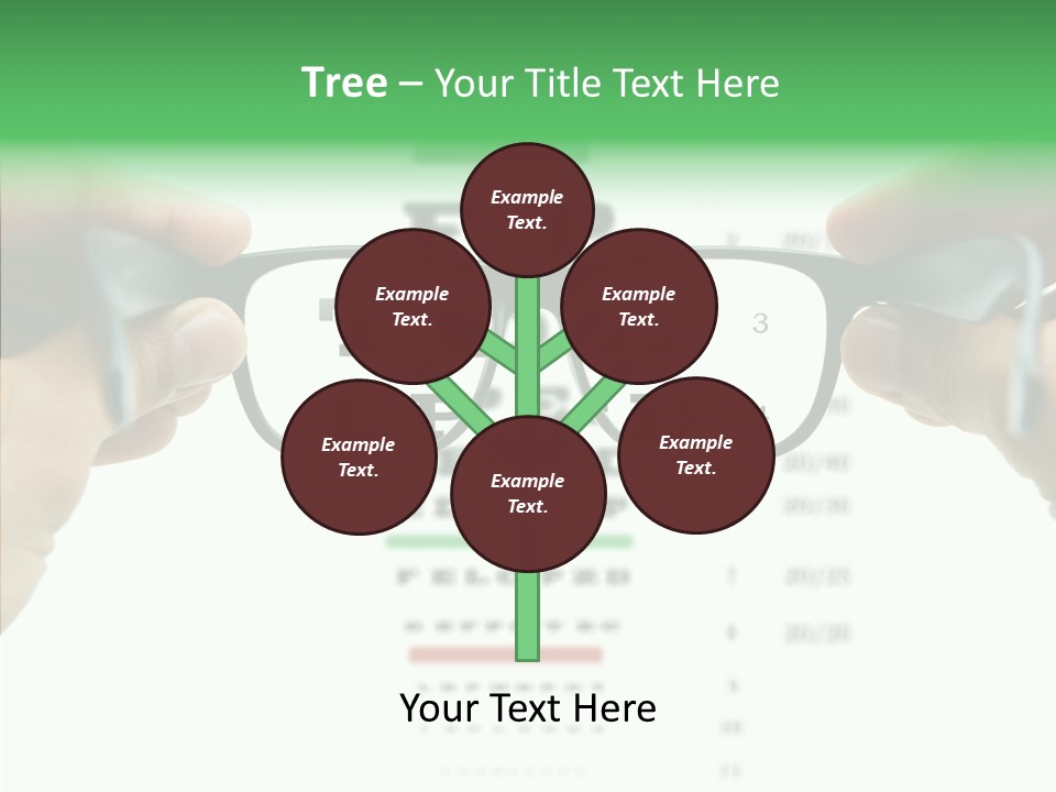 Glass Blind White PowerPoint Template