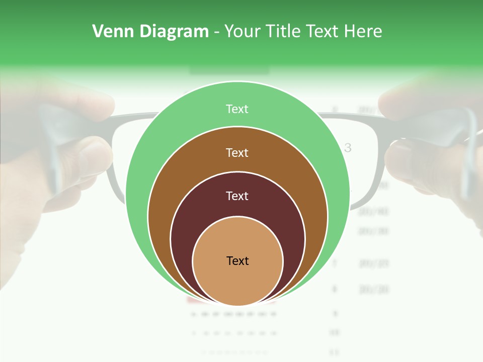 Glass Blind White PowerPoint Template