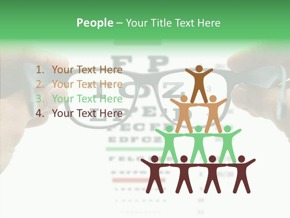 Glass Blind White PowerPoint Template